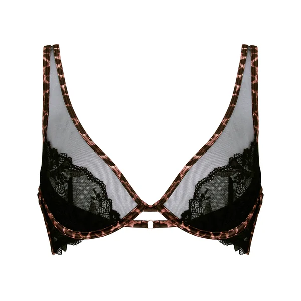 Soutien-Gorge Longline à Armatures Sans Rembourrage Tasha - Noir