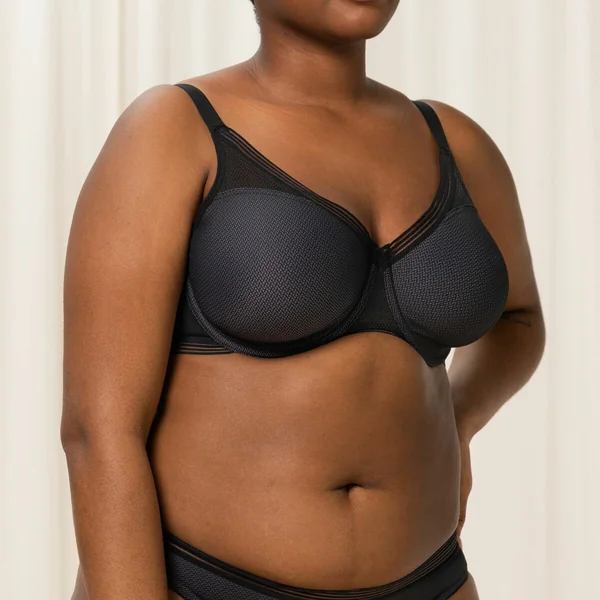 Soutien-gorge minimizer armatures noir Infinite Sensation W01 Triumph Infinite Sensation