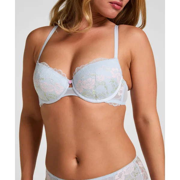 Soutien-Gorge Miri Armatures Rembourré - Bleu