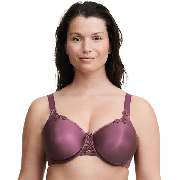 Soutien-gorge moulé enveloppant - Grenat Chantelle