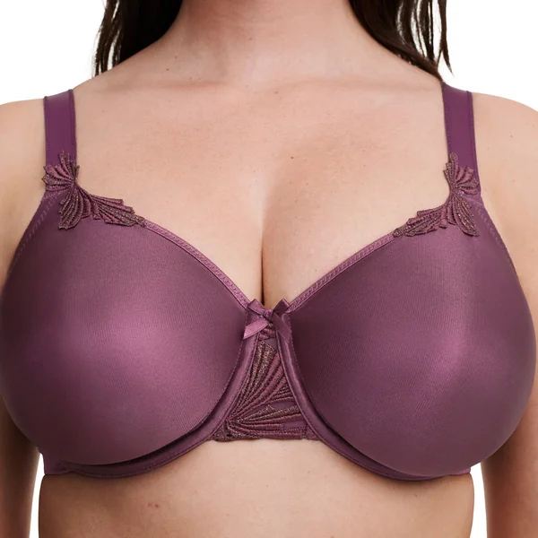 Soutien-gorge moulé enveloppant - Grenat Chantelle