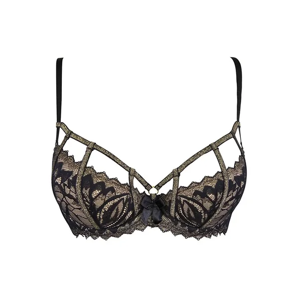 Soutien-gorge noir & or V-10101