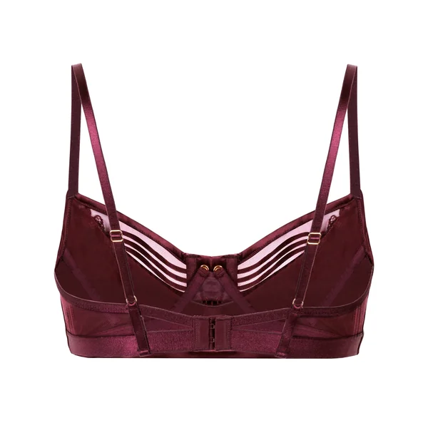 Soutien-gorge non rembourré longline Avela - Rouge