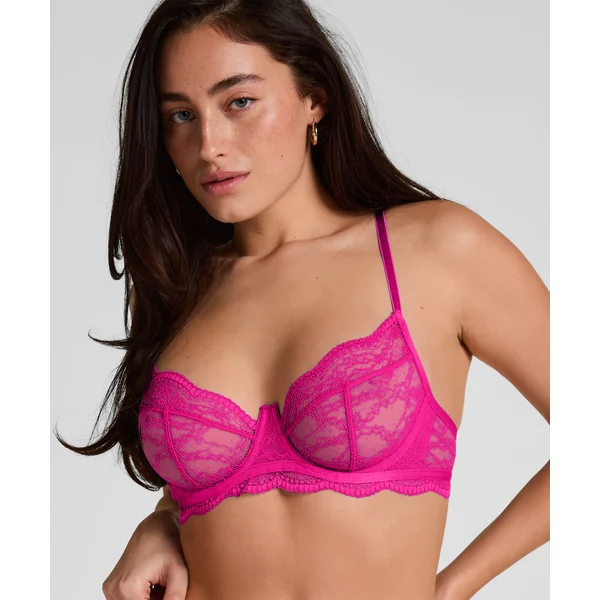 Soutien-gorge non-rembourré à armatures Isabelle - Rose