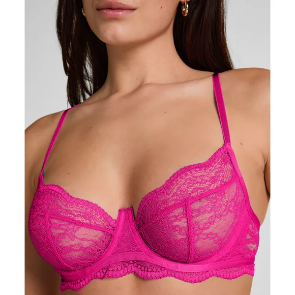 Soutien-gorge non-rembourré à armatures Isabelle - Rose
