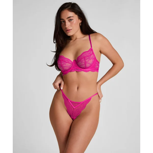 Soutien-gorge non-rembourré à armatures Isabelle - Rose