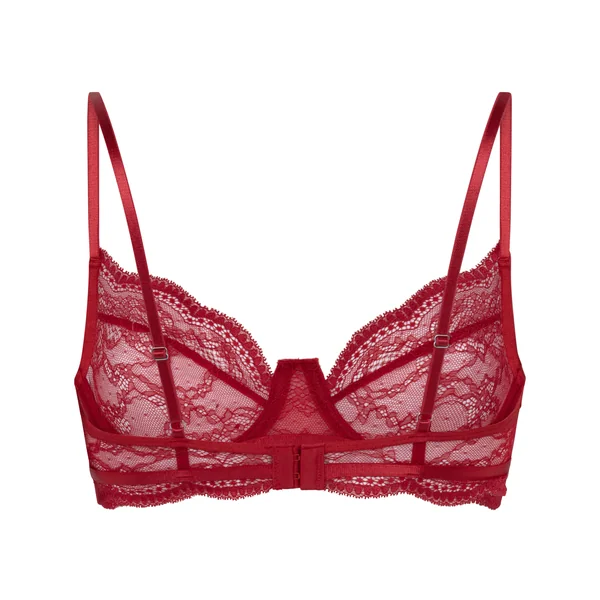 Soutien-gorge non-rembourré à armatures Isabelle - Rouge