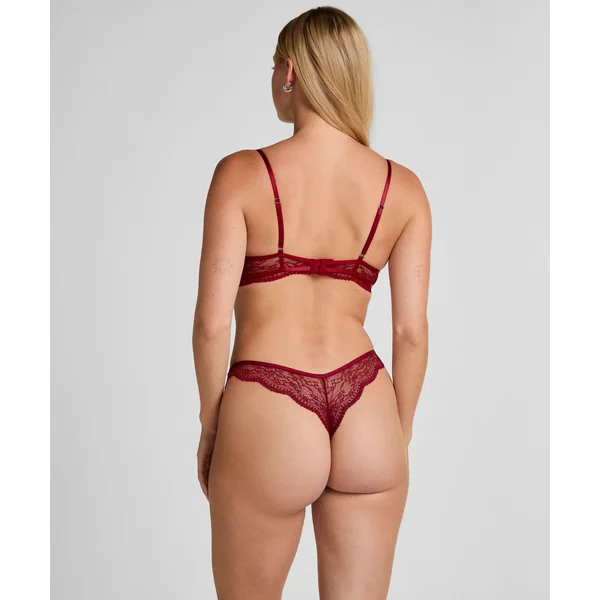 Soutien-gorge non-rembourré à armatures Isabelle - Rouge