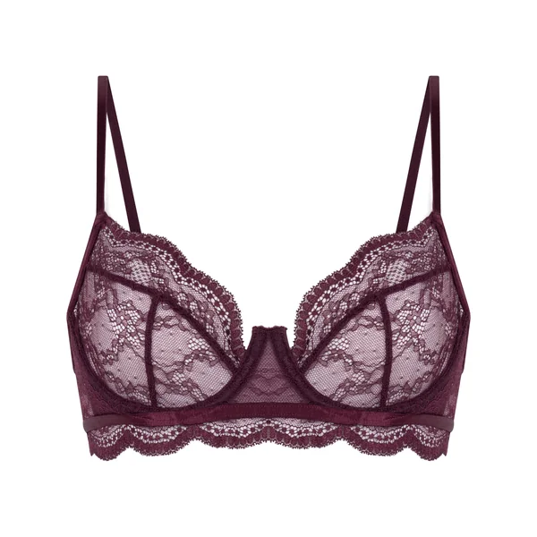 Soutien-gorge non-rembourré à armatures Isabelle - Rouge