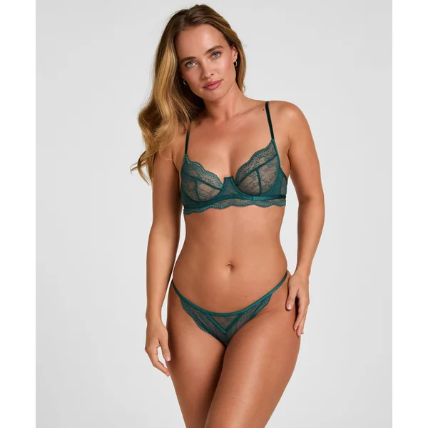 Soutien-gorge non-rembourré à armatures Isabelle - Vert