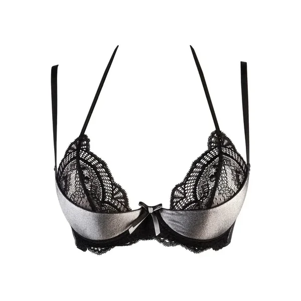 Soutien-gorge ouvert argent V-9481