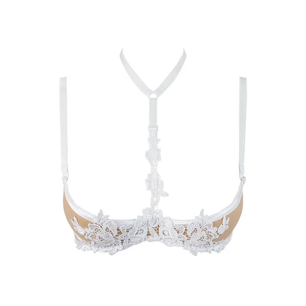 Soutien-gorge ouvert blanc V-9641