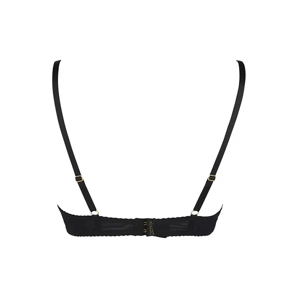 Soutien-gorge ouvert noir V-10051