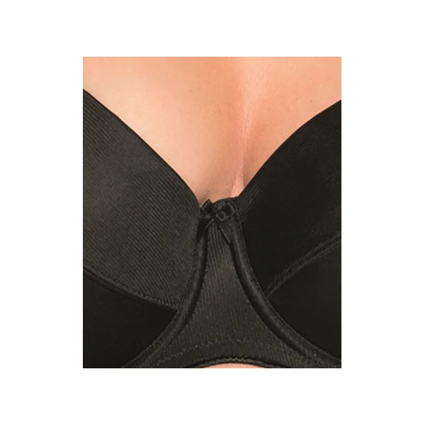 Soutien-gorge paddé à armatures à bretelles amovibles YARA 3722 NOIR