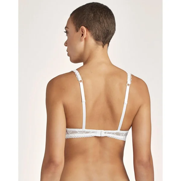 Soutien-gorge plongeant armatures Aubade POUR TOUJOURS - Blanc Aubade