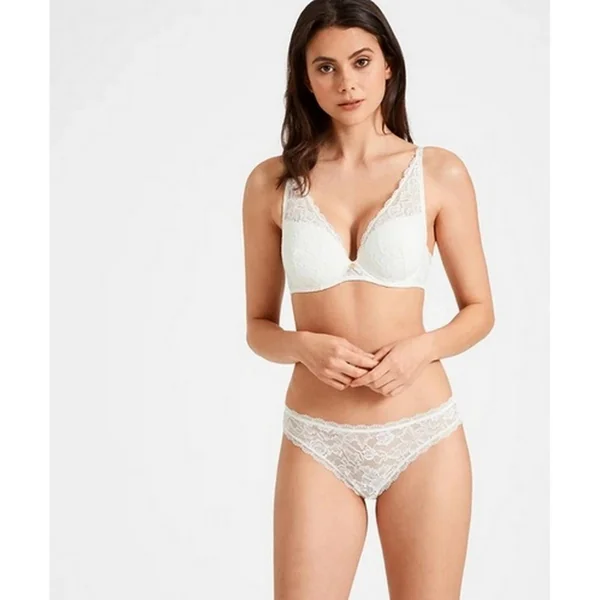 Soutien-gorge plongeant armatures Aubade Rose Aubade