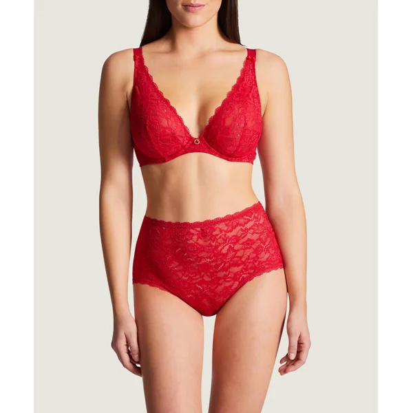 Soutien-gorge plongeant armatures Aubade ROSESSANCE gala en dentelle Aubade Rosessence