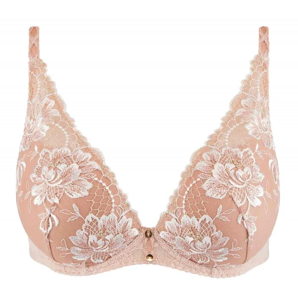 Soutien-gorge plongeant armatures Beige Aubade Mélodie d’Eté Aubade
