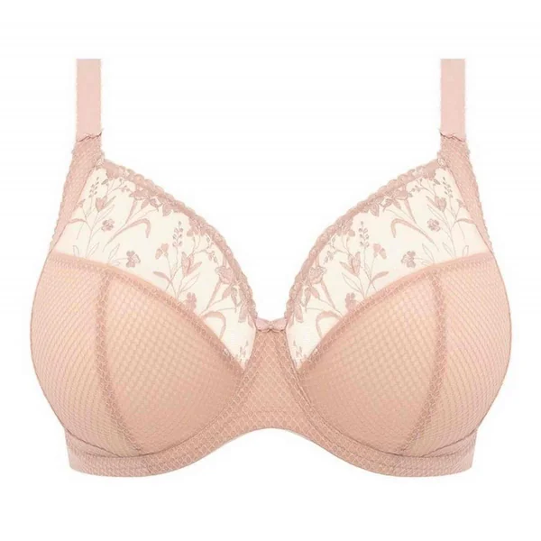 Soutien-gorge plongeant armatures - Beige Elomi Charley en nylon Elomi