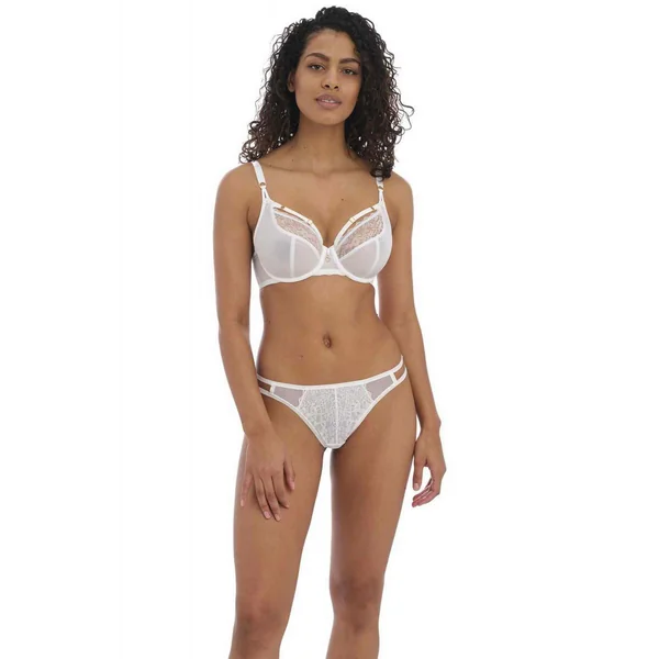 Soutien-gorge plongeant armatures - Blanc TEMPTRESS en nylon Freya