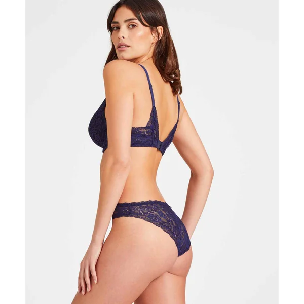 Soutien-gorge plongeant armatures - Bleu Aubade Rosessence Aubade