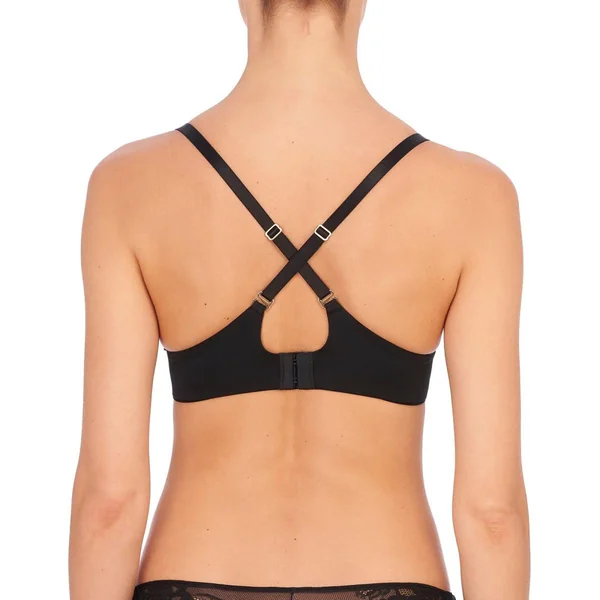 Soutien-gorge plongeant armatures bretelles interchangeables - Noir Natori en nylon Natori