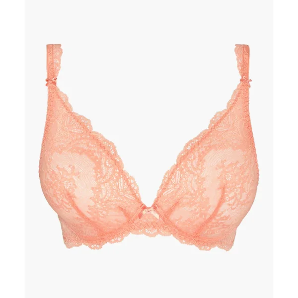Soutien-gorge plongeant armatures en dentelle - Orange Aubade Danse des Sens Aubade Danse Des Sens