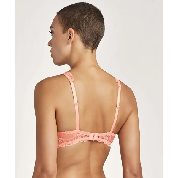 Soutien-gorge plongeant armatures en dentelle - Orange Aubade Danse des Sens Aubade Danse Des Sens