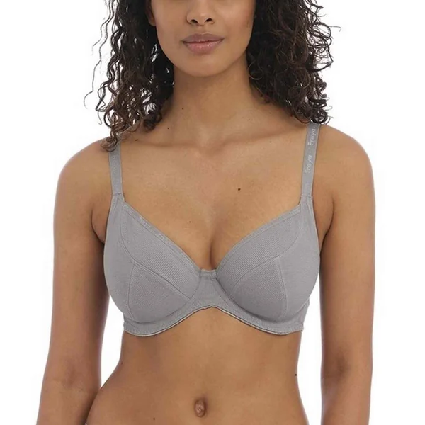 Soutien-gorge plongeant armatures - Gris FREYA CHILL en nylon Freya