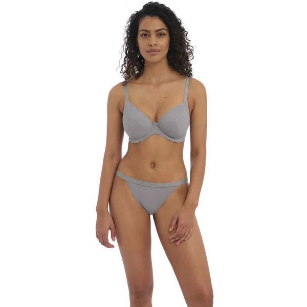 Soutien-gorge plongeant armatures - Gris FREYA CHILL en nylon Freya