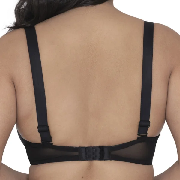 Soutien-gorge plongeant armatures multipositions Curvy Kate SUPERPLUNGE Noir Curvy Kate