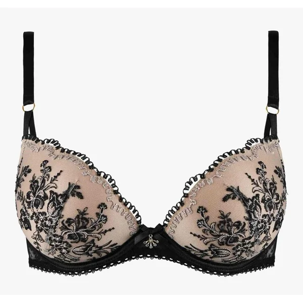 Soutien-gorge plongeant armatures Noir Aubade Trésor Infini Aubade