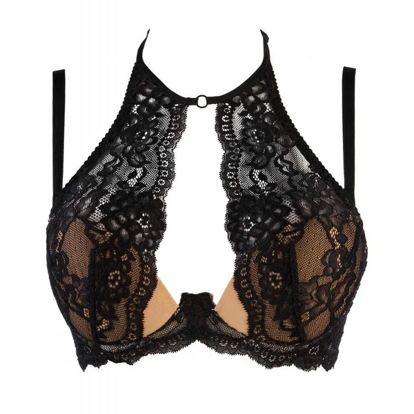 Soutien-gorge Plongeant Armatures - Noir Axami lingerie