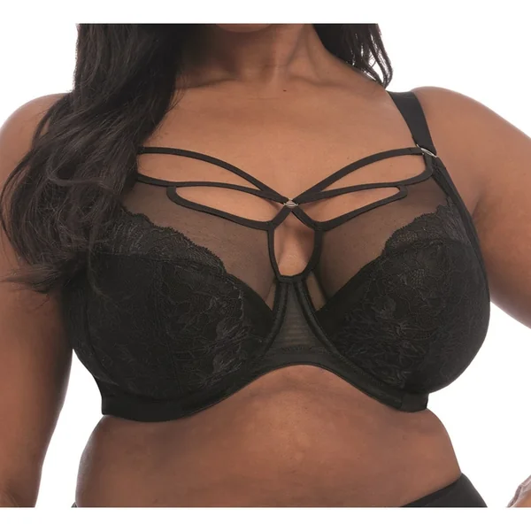 Soutien-gorge plongeant armatures - Noir Elomi