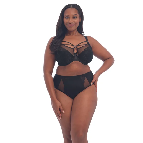 Soutien-gorge plongeant armatures - Noir Elomi