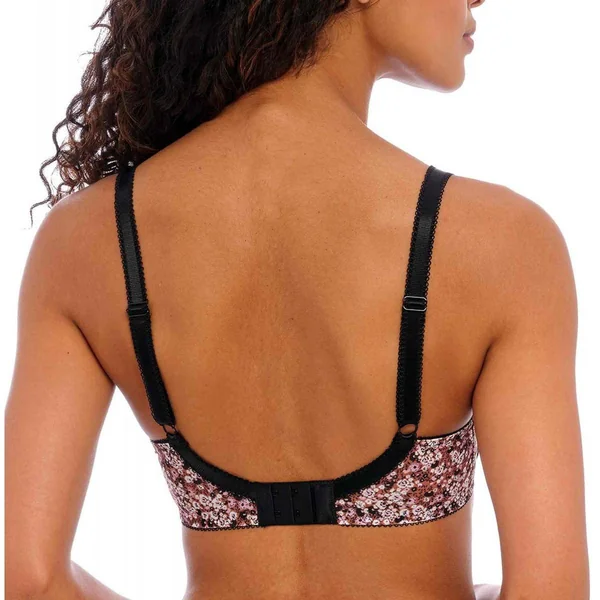 Soutien-gorge plongeant armatures - Noir INFINITY FIELDS Freya
