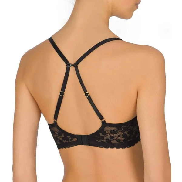 Soutien-gorge plongeant armatures - Noir Natori en nylon Natori