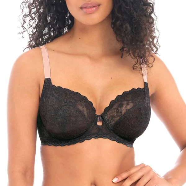 Soutien-gorge plongeant armatures - Noir Offbeat Freya Freya