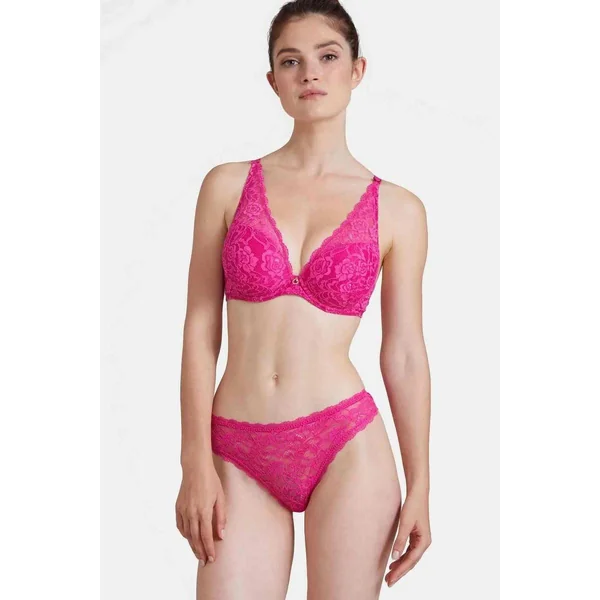 Soutien-gorge plongeant armatures Rose Aubade ROSESSENCE Aubade