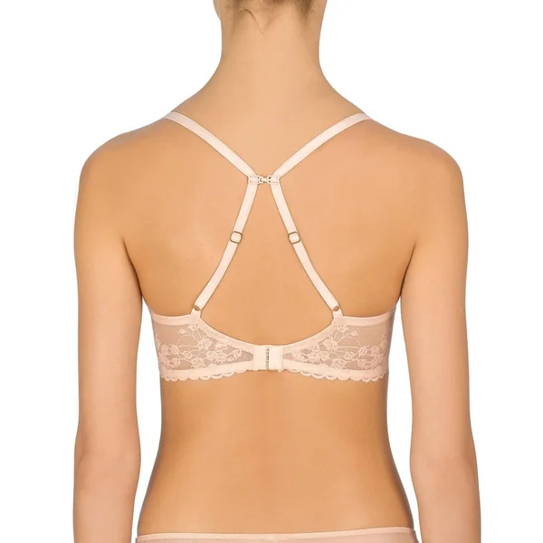 Soutien-gorge plongeant armatures - Rose Natori en nylon Natori