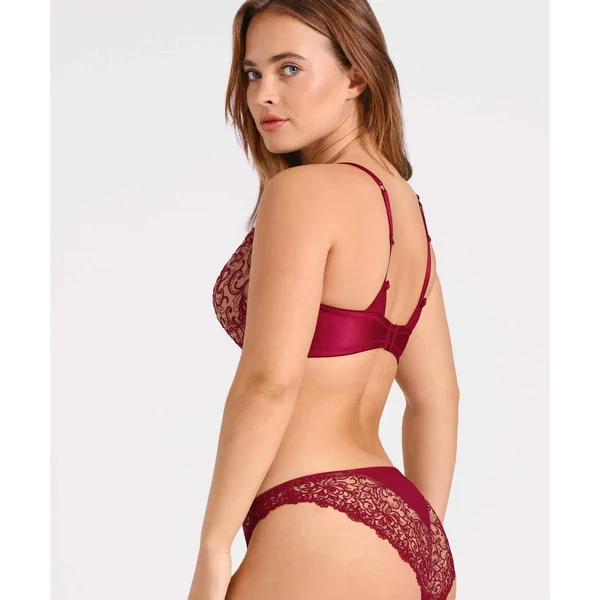 Soutien-gorge plongeant armatures - Rouge Aubade Miss Karl Aubade