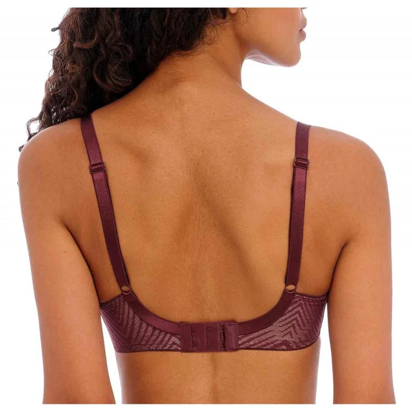 Soutien-gorge plongeant armatures - Rouge TAILORED Freya