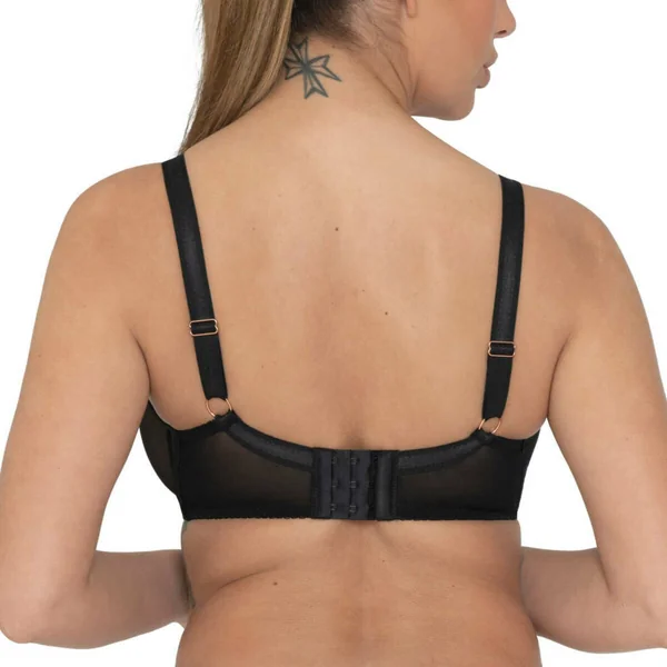 Soutien-gorge Plongeant Armatures Scantilly UNZIPPED noir Scantilly