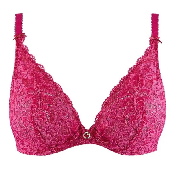 Soutien-gorge plongeant bonnet profond armatures Rose ROSESSENCE Aubade