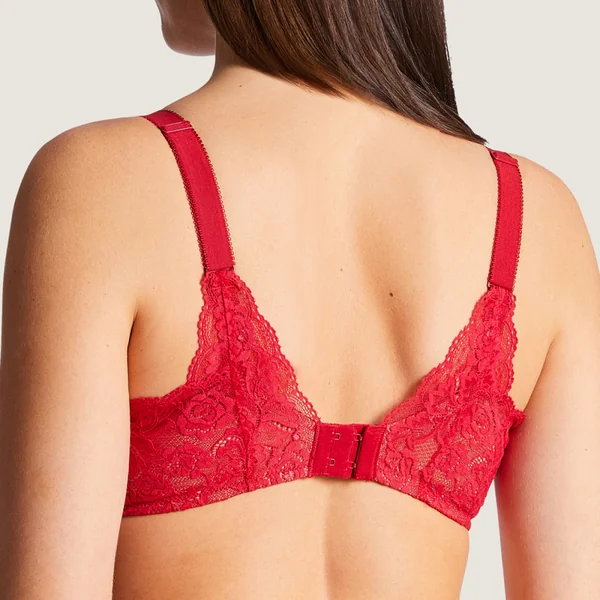 Soutien-gorge plongeant confort armatures Aubade ROSESSANCE gala Aubade Rosessence