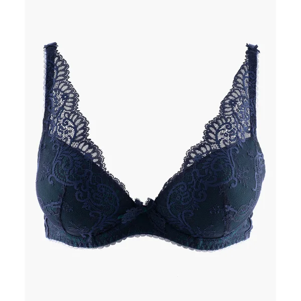 Soutien-gorge plongeant foulard armatures Aubade COURBES DIVINES soprano Aubade
