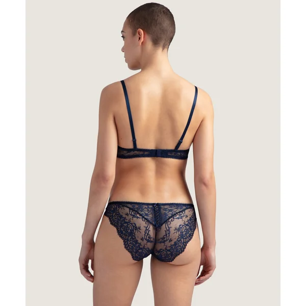 Soutien-gorge plongeant foulard armatures Aubade COURBES DIVINES soprano Aubade