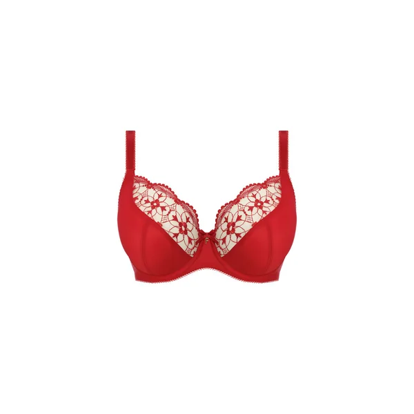 soutien-gorge Plongeant rouge vernis Freya