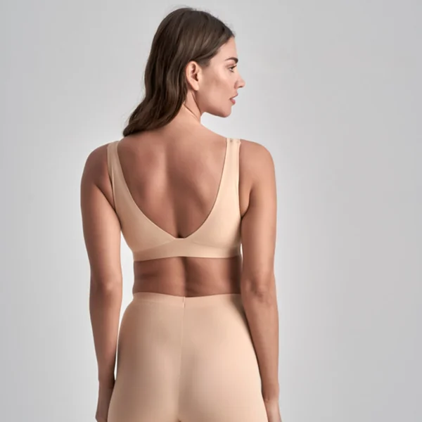 Soutien-gorge plongeant sans armatures invisible Beige Bye Bra Invisible Shapewear Bye Bra
