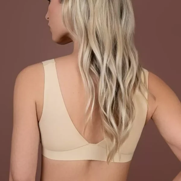 Soutien-gorge plongeant sans armatures invisible Beige Bye Bra Invisible Shapewear Bye Bra